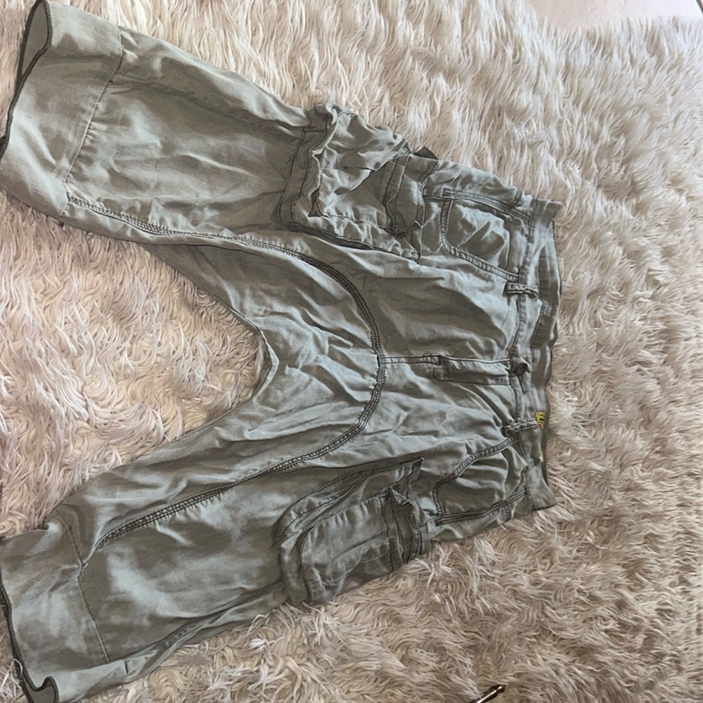 BLANK NYC vintage mid 2000s harem crotched cargo shorts 27